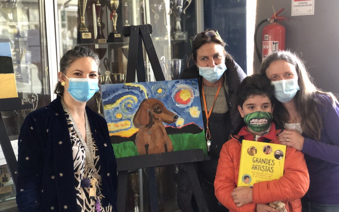 PRIMER PASILLO DE ARTISTA DE SEDE VITACURA