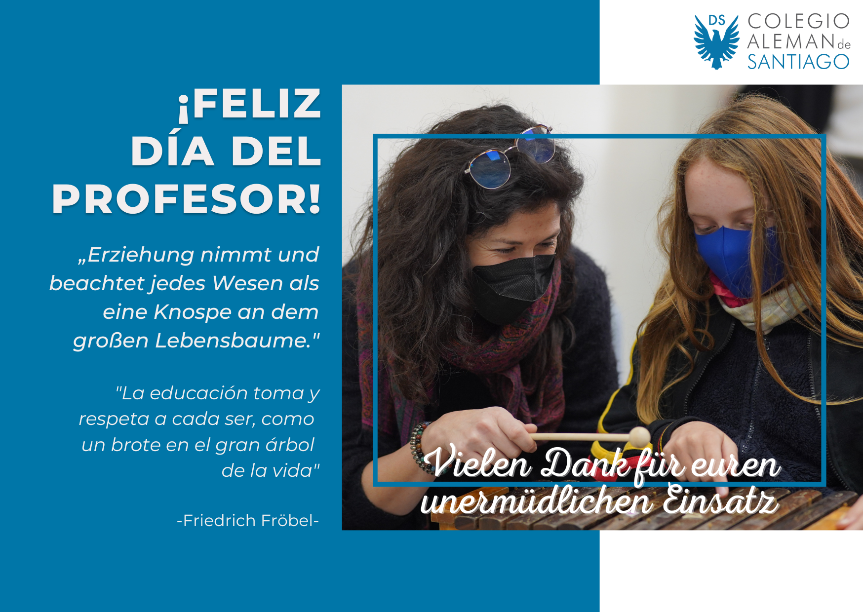 Saludo día profesor 2022