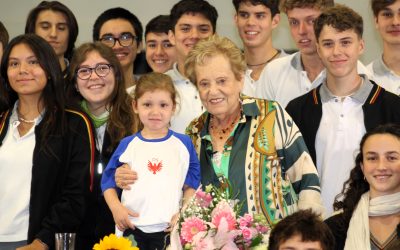 EMOTIVO ENCUENTRO CON ANA MARÍA WAHRENBERG, TESTIGO DEL HOLOCAUSTO