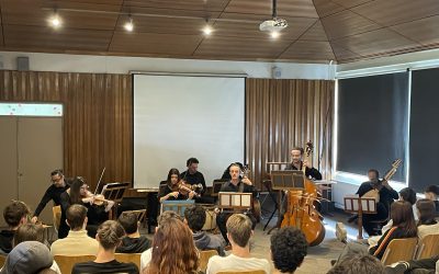 ORQUESTA BARROCA NUEVOMUNDO MARAVILLA A LA SEDE LAS CONDES CON MELODÍAS HISTÓRICAS